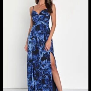 Lulu's Midnight Blue Dress